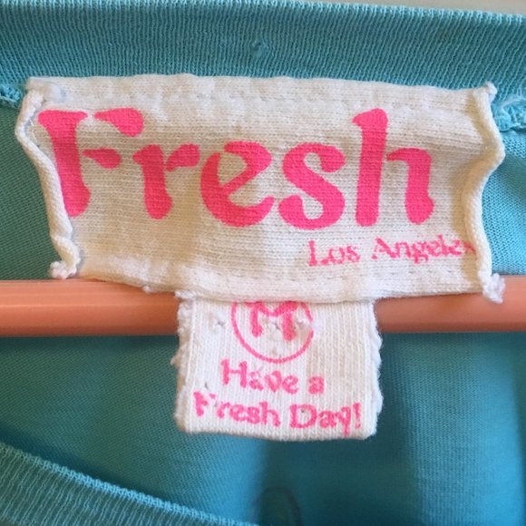 Hip & Vintage One-of-A-Kind "Fresh Karma" Tee - Picture 4 of 14